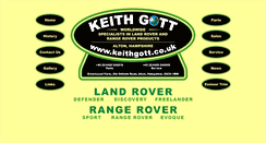 Desktop Screenshot of keithgott.co.uk